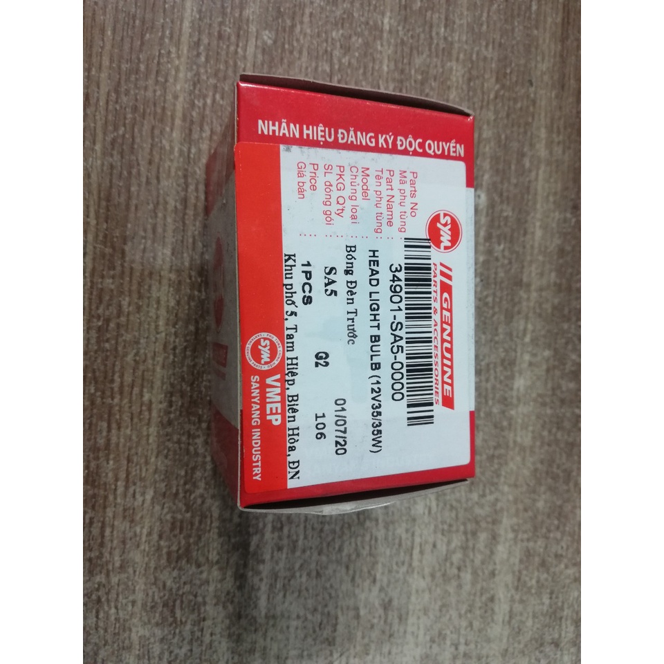 Bóng đèn pha Sym 12v/35W
