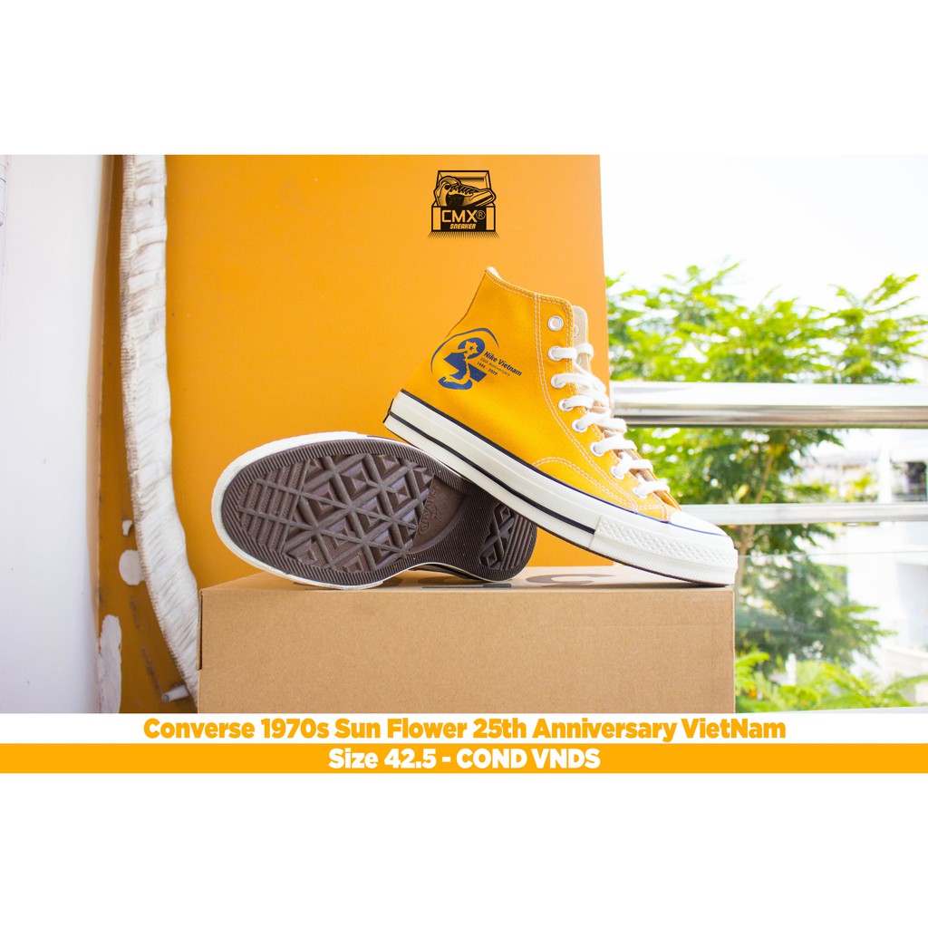 [ HÀNG CHÍNH HÃNG ] Giày Converse 1970s 25th Anniversary Việt Nam ' Sun Flower ' - REAL AUTHETIC 100%