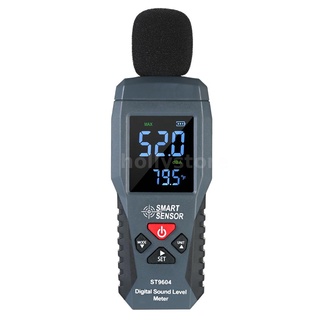 Thông Minh Máy Đo Độ Ồn Kỹ Thuật Số Cảm Biến Âm Thanh Màn Hình Lcd 30-130dba St9604