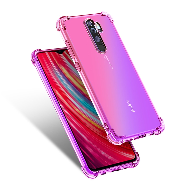 Ốp điện thoại mềm chống rơi nhiều màu cho Redmi Note 8 Pro Xiaomi Mi 8 Mi 9 Redmi A2 A3 Lite K20 Mi9T CC9 CC9E