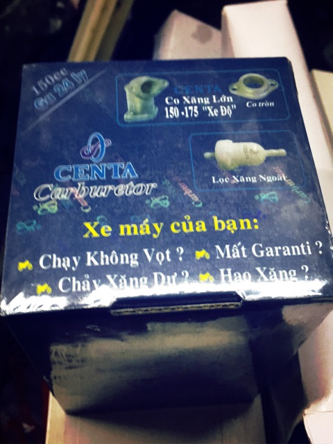 Bình xăng con 150 Centa chính hãng