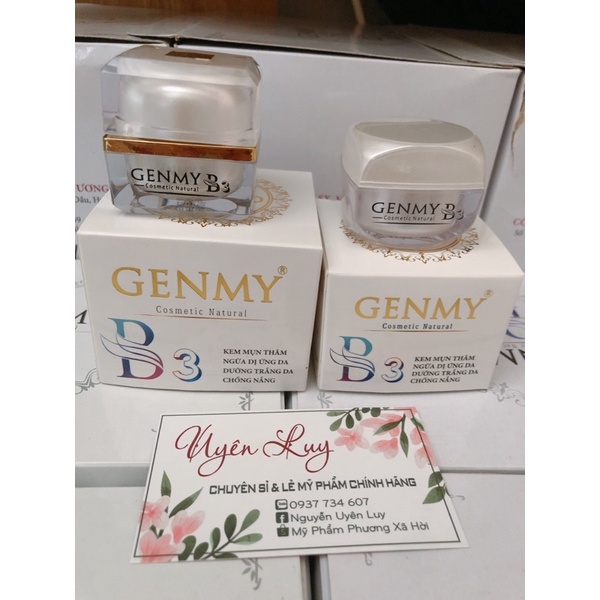 Kem Genmy B3 Mụn (đã bán 855)
