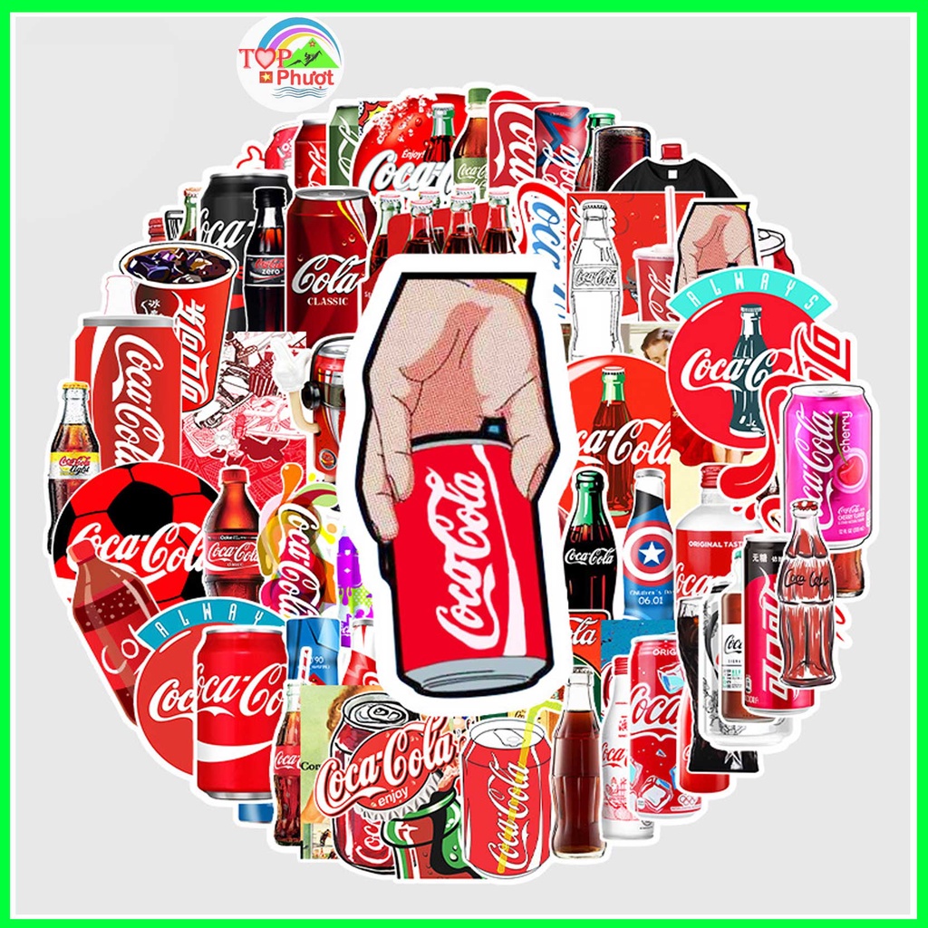 Bán Sỉ - Sticker Dán Mũ Bảo Hiểm, Xe Máy, Vali, Lap top... Cực Đẹp Chống Nước