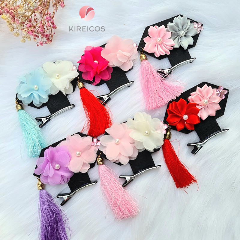 Kẹp Tóc Hoàn Châu Cách Cách Phong Cách Trung Hoa Màu Ngẫu Nhiên