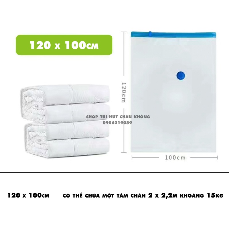 Túi Hút Chân Không Đựng Quần Áo Trong Suốt Chống Ẩm Mốc MSP 009