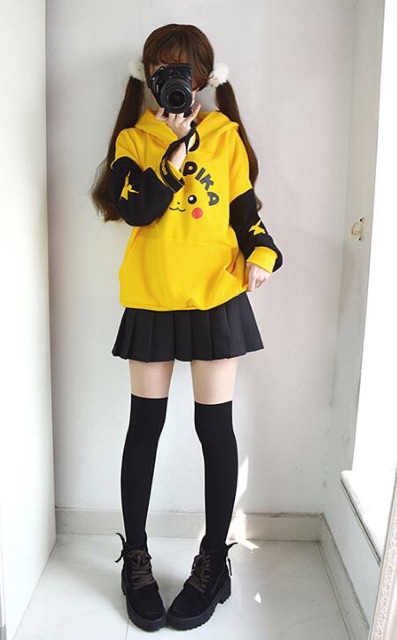 bst Áo hoodie pika tia chớp 5104 03