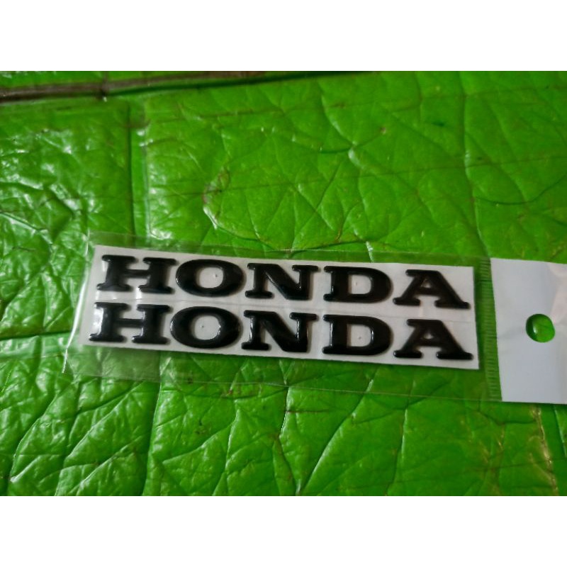 Bộ chữ dán xe vario chữ honda đen