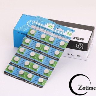 Pin đồng hồ cúc áo Dotime LR44 AG13 LR41 AG3 CR2032 cao cấp