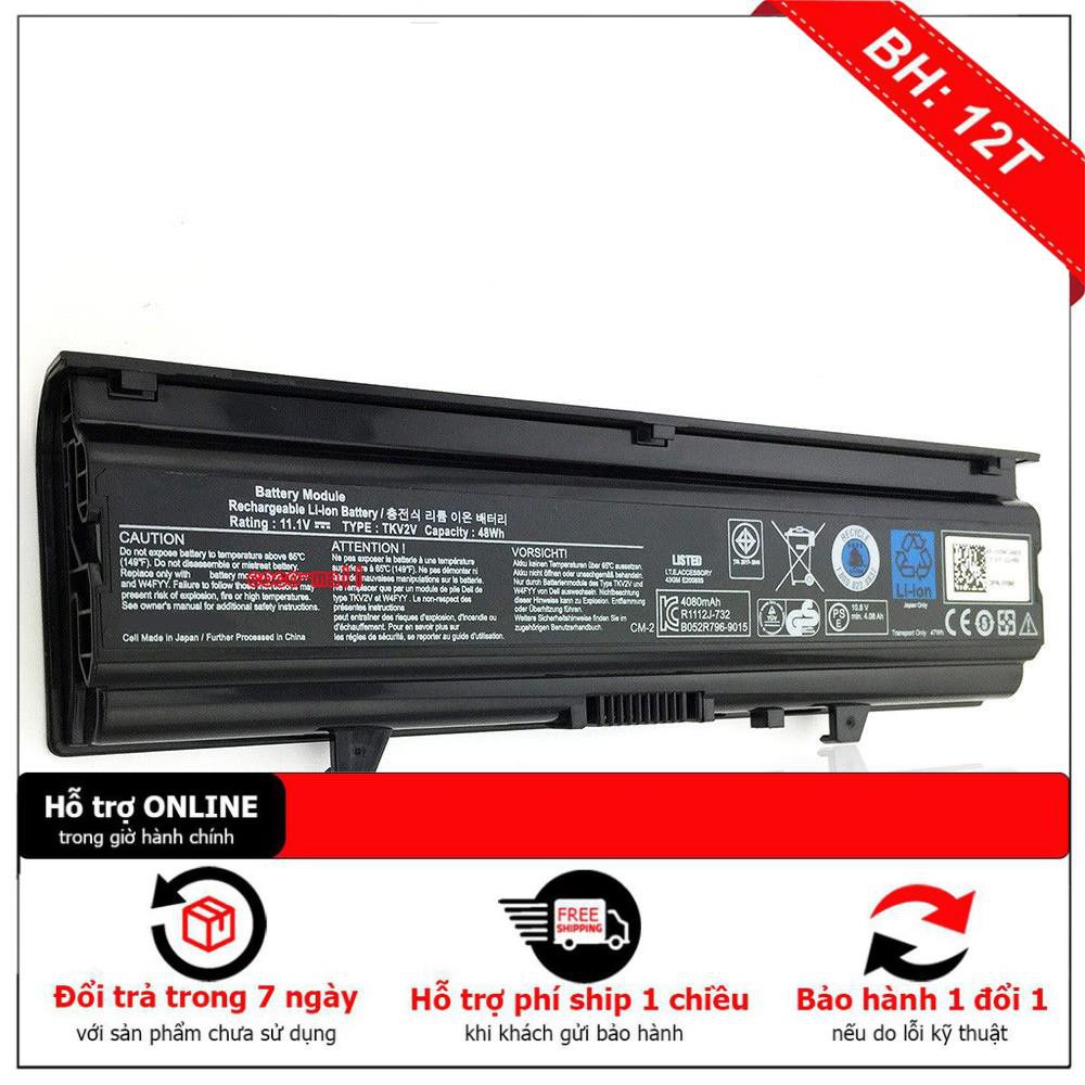 BH12TH Pin laptop Dell Inprison N4030, N4020 - 5200mAh, 6 Cells