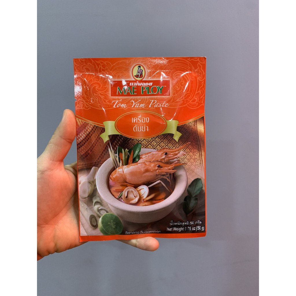 Gia vị Lẩu Thái Tom Yum Mae Ploy Thái Lan Gói 30gram