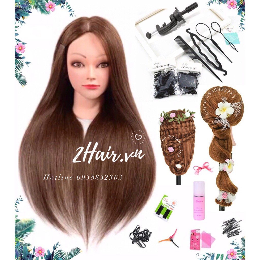 ĐẦU MANOCANH CHỊU NHIỆT HỌC MAKEUP & TẠO KIỂU 2020