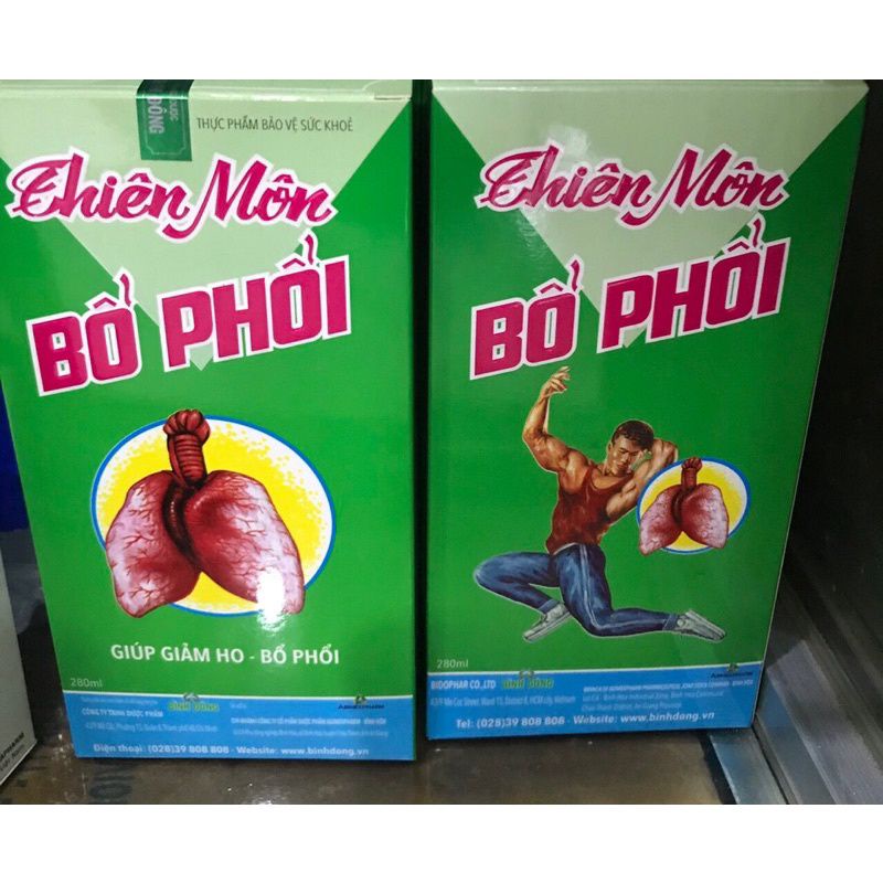 Thiên môn bổ phổi bình đông 280ml