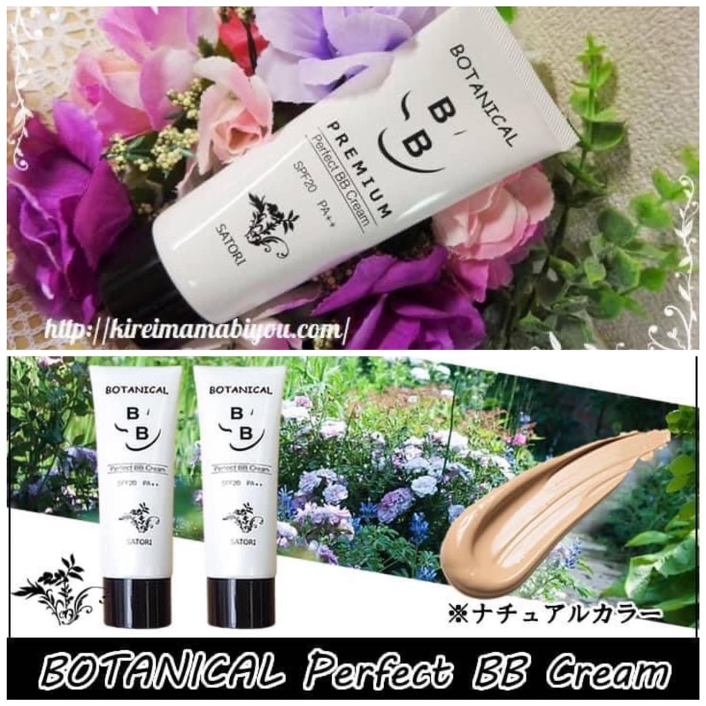 (SALE 750K -&gt; 190K) Kem nền BB Botanical Perfect BB Cream hãng Satori Nhật Bản hàng chuẩn Made In Japan