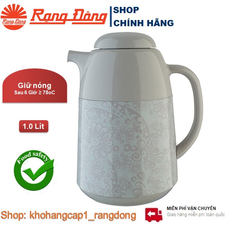 Phích đựng nước nóng 1 lít Rạng Đông RD1045TS.E