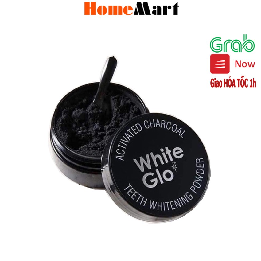 Bột Than Hoạt Tính Trắng Răng WHITE GLO 30G