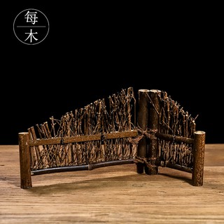Hàng Rào Tre Thủ Công Trang Trí Phông Nền Chụp Ảnh