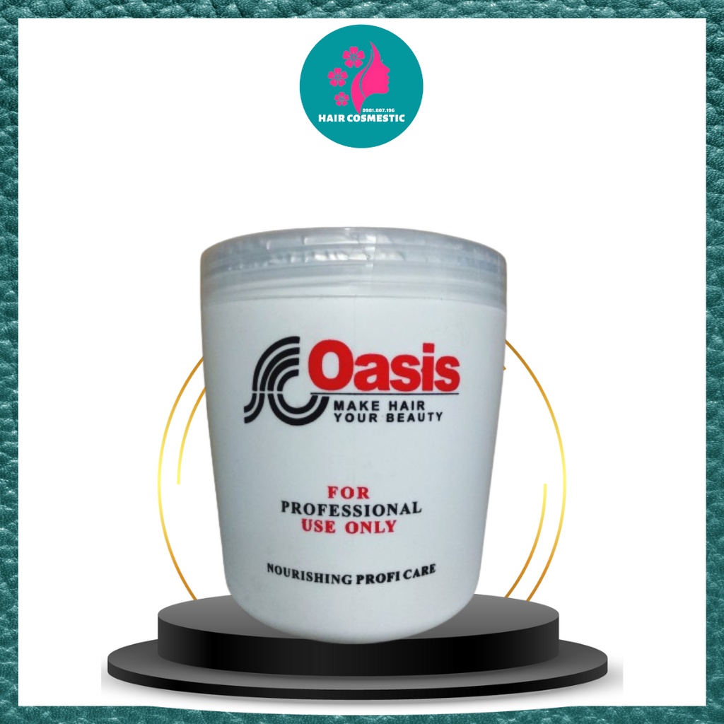 Kem Hấp ủ xả tóc oasis loại 1 Boya 1000ml