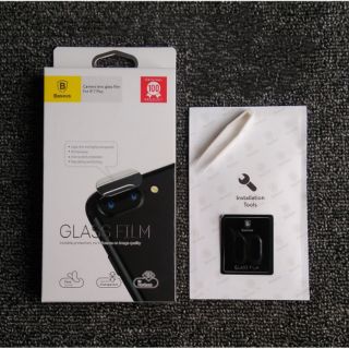 Dán kính camera Baseus cho IPhone 8 Plus - 2 tấm dán
