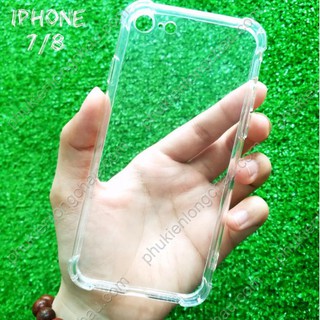 ỐP LƯNG SILICON DẺO CHỐNG SỐC 4 GÓC CHO IPHONE