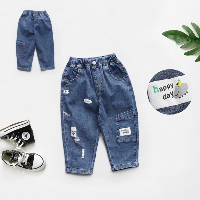 Quần dài jean bé trai, Nexxi.