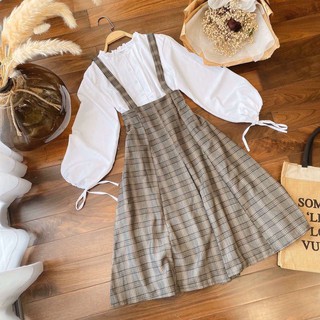 SET ÁO SƠ MI + YẾM CARO.