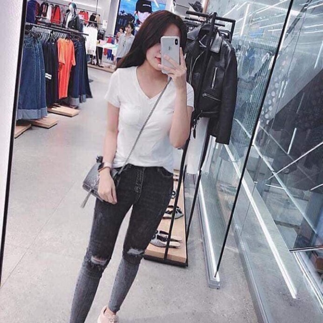 ÁO PHÔNG CỔ TIM BASIC