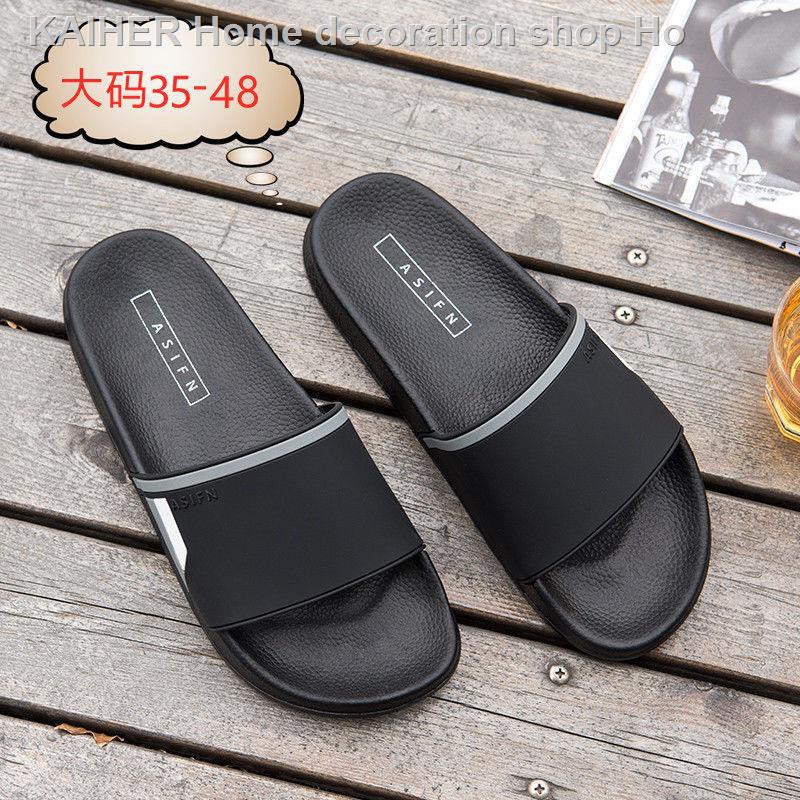 Dép đế dày chống trượt thời trang đi trong nhà dành cho nam và nữ có cỡ lớn 46 47