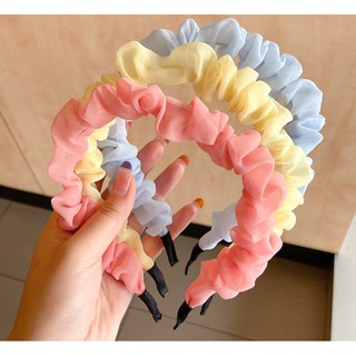 Cài tóc voan nhiều màu