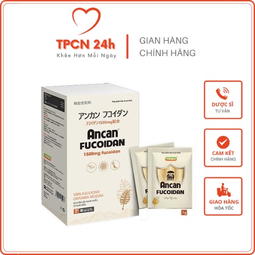 Ancan Fucoidan - Giúp Nâng Cao Sức Đề Kháng
