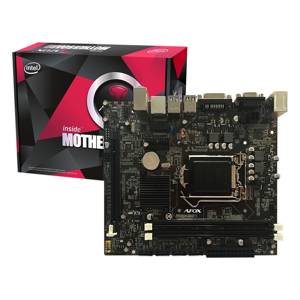 Bo mạch chủ - MAINBOARD AFOX H110 - Main chính hãng BH 36 tháng