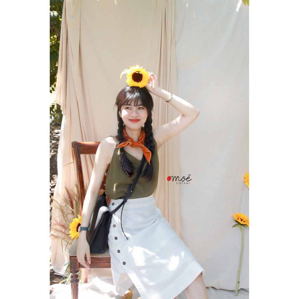 Chân váy nút Ishi chữ A - Ishi dress