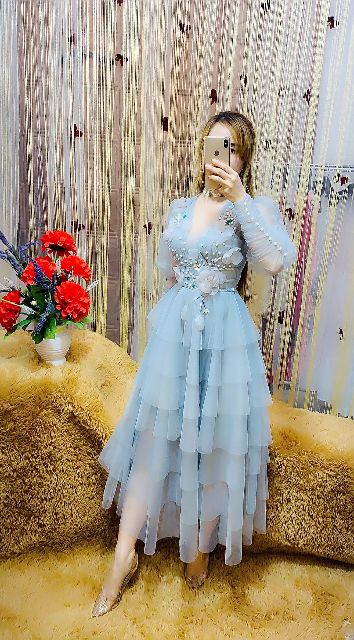 Đầm công chúa tần kèm ảnh thât