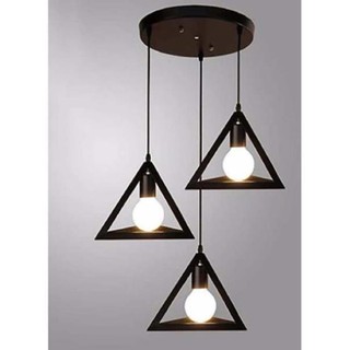 Đèn thả: Bóng Led lồng kim tự tháp trang trí