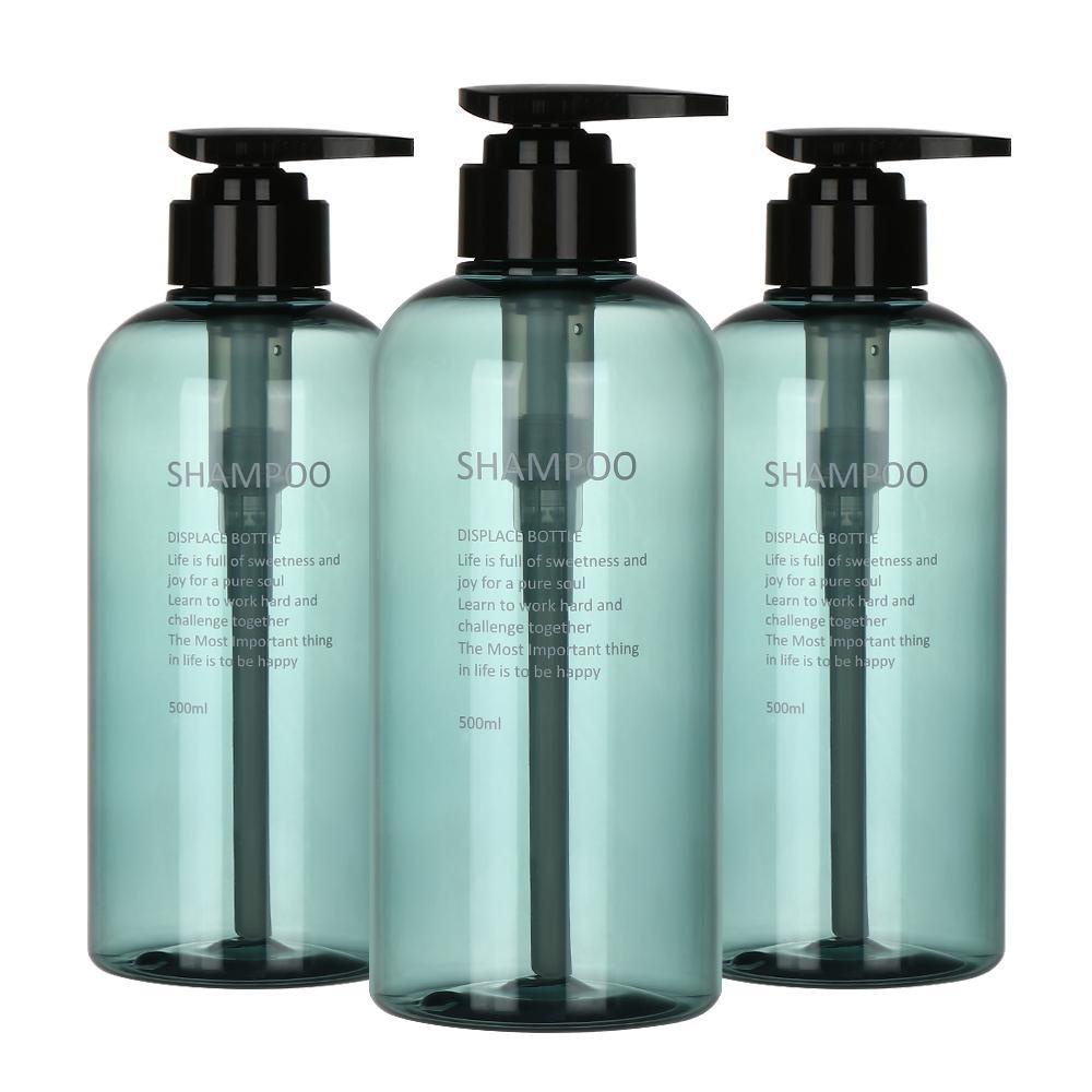 Set 3 Chai Đựng Dầu Gội / Sữa Tắm Tiện Dụng Cho Khách Sạn
