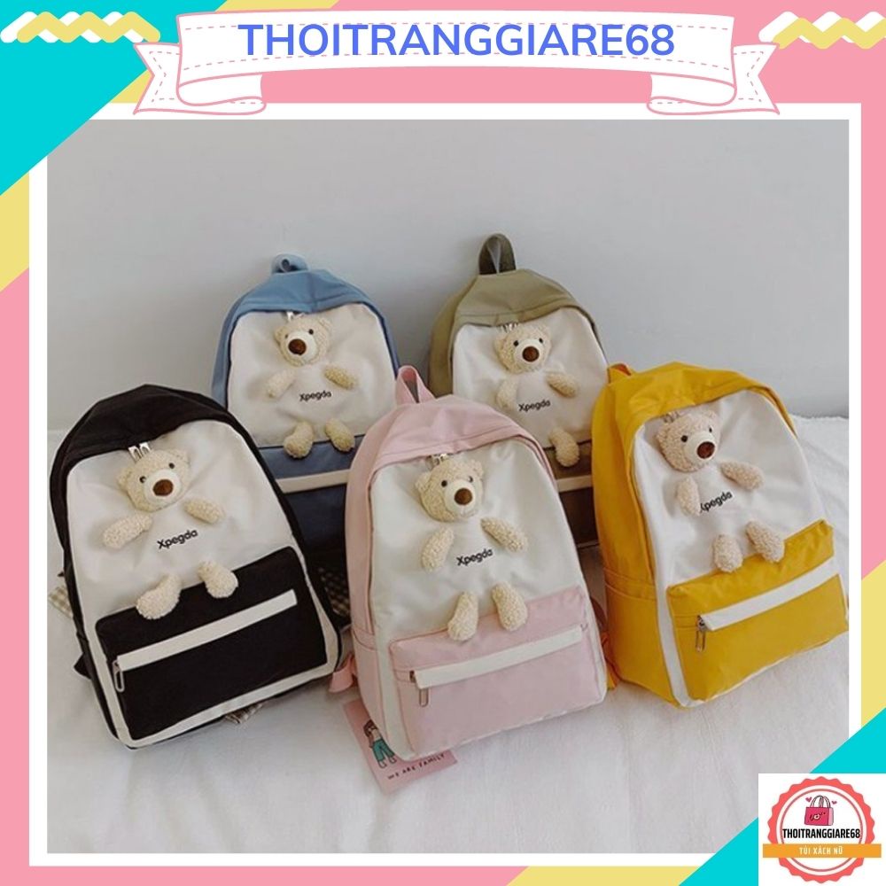 BALO UlZZANG THỜI TRANG CHỐNG NƯỚC XPEGDA GẤU XINH BH 88