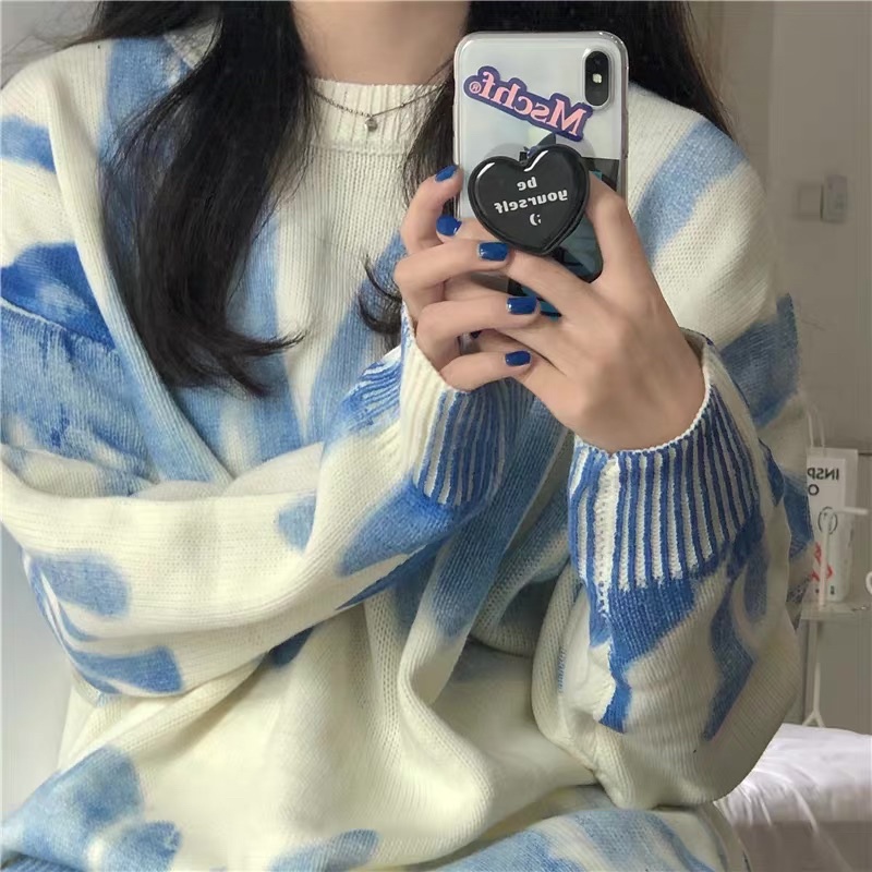 |PRE-ORDER|  ÁO LEN NỮ MÀU LOANG
