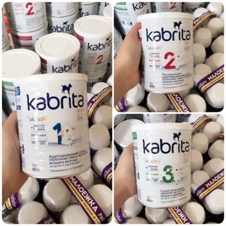 SỮA DÊ KABRITA CỦA NGA chuẩn 100% lon 800g số 1-2-3