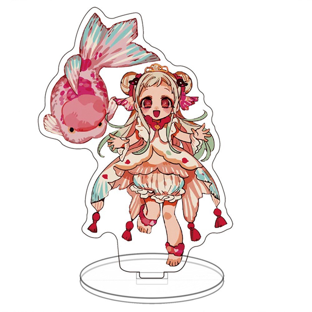 Mô hình nhân vật Anime Toilet-Bound Jibaku Shounen Hanako Kun bằng acrylic có giá đỡ