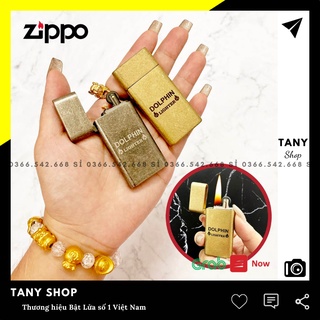 Bật 𝙇𝙪̛̉𝙖 đồng nguyên khối DOLPHIN DP08 1 bánh xe trơn - Hôt quẹt 𝒁𝒊𝒑𝒑𝒐 TANY SHOP