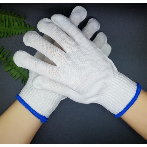 Găng tay poly 50g  - Màu trắng -  Bảo hộ lao động