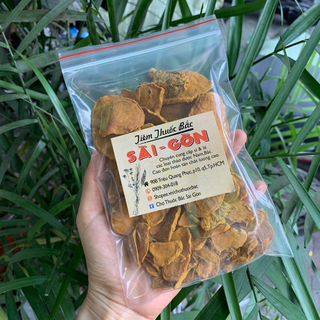 Nghệ Vàng Thái Lát khô 100g
