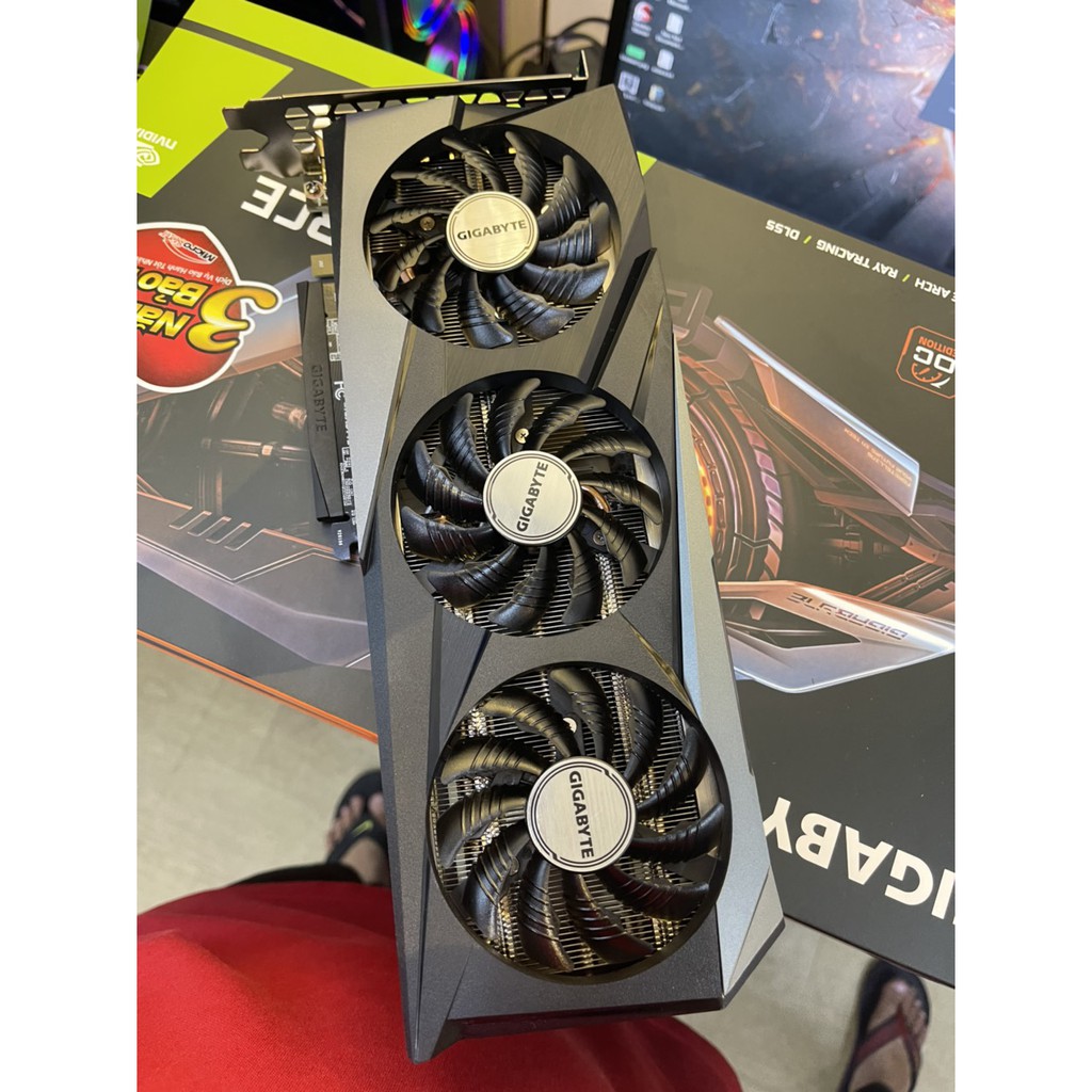 Card màn hình Gigabyte RTX 3060 GAMING OC 12G (12GB GDDR6, 192-bit, HDMI +DP, 1x8-pin) | BigBuy360 - bigbuy360.vn
