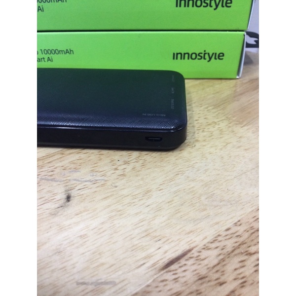 Pin dự phòng sạc dự phòng innostyle powergo smart AI 10000 chính hãng Mỹ