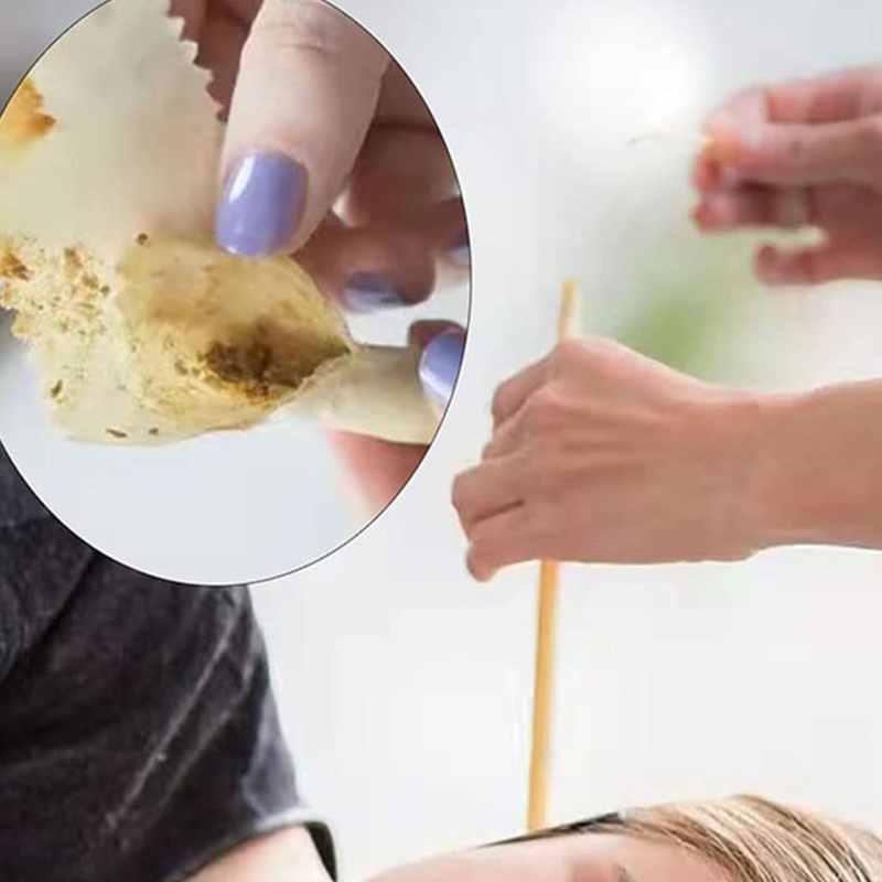 GJ * Ear Ear Ear Wax Removal Cleaner Ear Coning Therapy Candle
