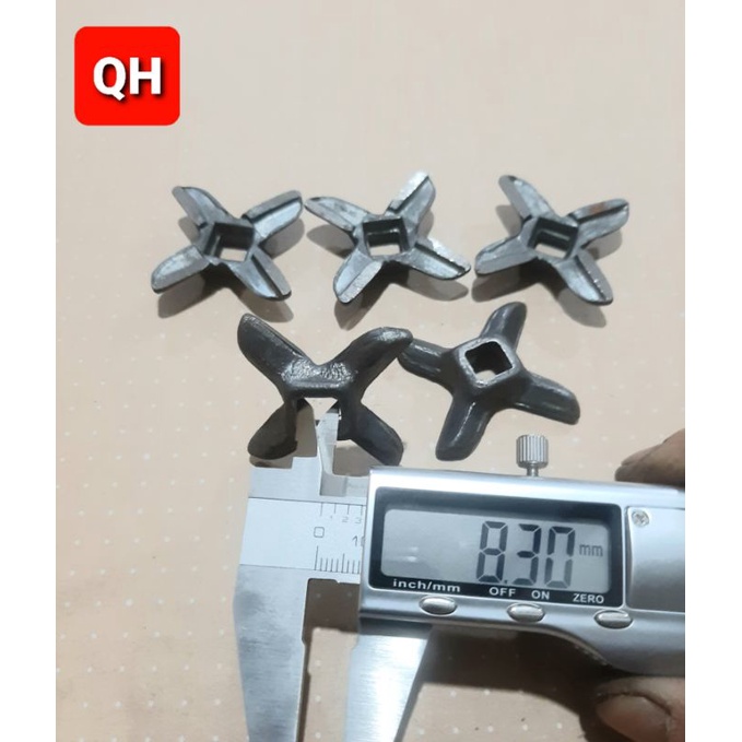 Dao xay thịt máy 6 - Dao làm cám chim máy 6