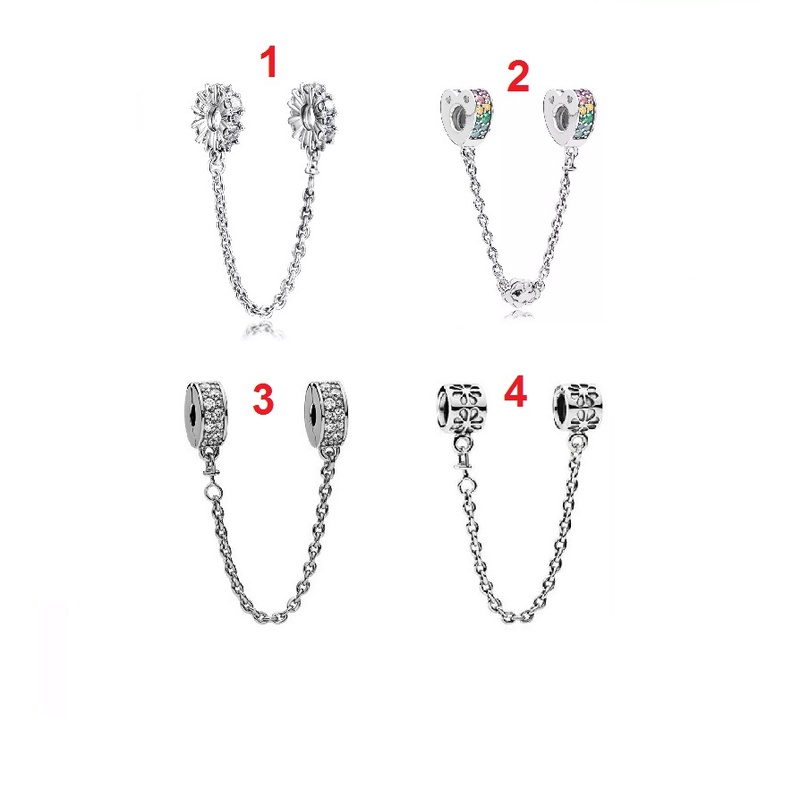 Charm xích hoa đá bạc 925 cao cấp- Mã sản phẩm VENUSXHD