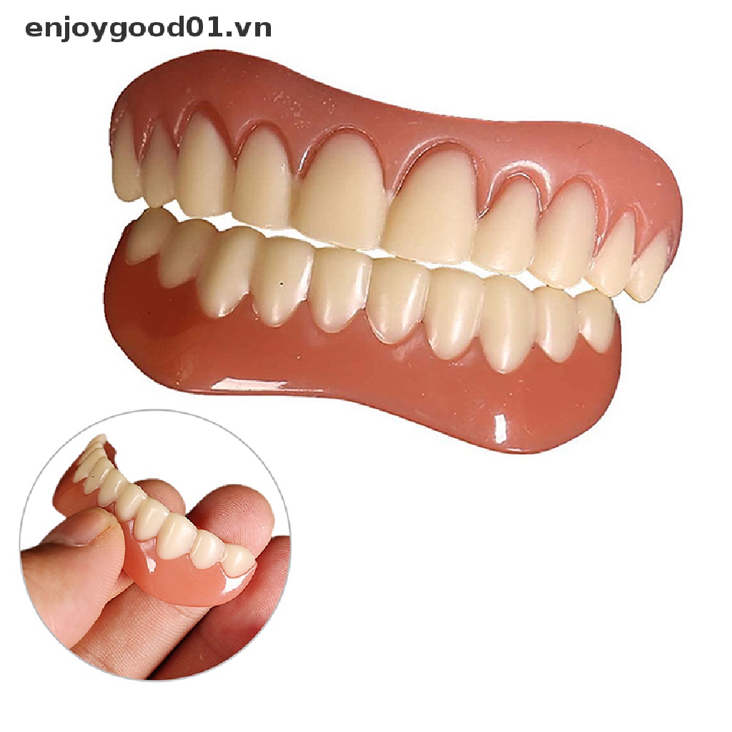 Thẩm mỹ răng thẩm mỹ trên / dưới Răng giả Veneer cho phụ nữ và nam giới Chăm sóc răng miệng