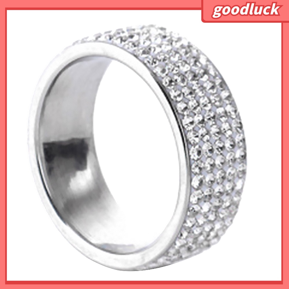 Nhẫn đính đá kiểu dáng sang trọng thanh lịch dành cho nữ