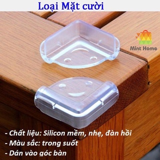 Miếng bít góc bàn kính bảo vệ cho bé, miếng bít góc bàn an toàn cho bé yêu nhà bạn