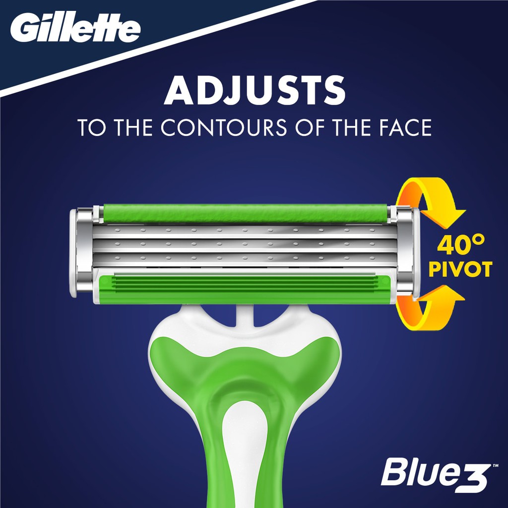 Dao Cạo Râu Gillette Blue 3 nhiều loại